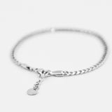 Cubano - Cuban Bracelet 3mm (Silver)
