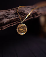 Cerchio - Hammered Necklace (Gold Plated)