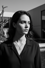 Quercia sølv på kvinde - sort/hvid