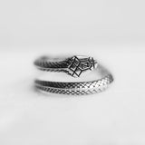 Serpentello - Small snake ring (Silver)
