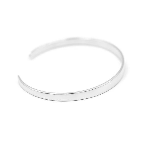 Linearte - Silver Bangle Bracelet