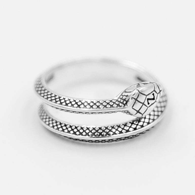 Serpentello - Small snake ring (Silver)
