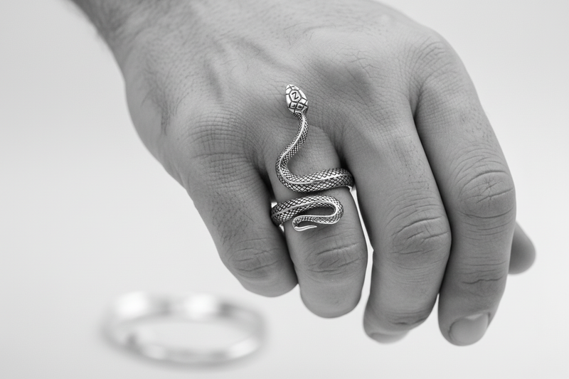 Serpents | Snake Ring (Silver) | ZARGE – ZARGE JEWELRY