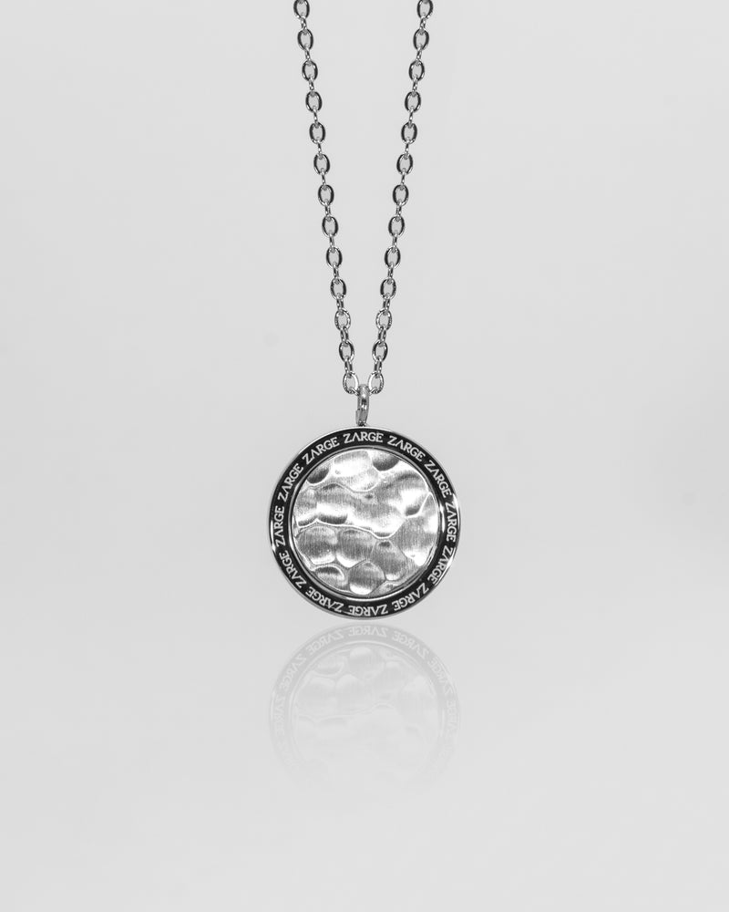 Cerchio - Hammered Necklace (Silver)