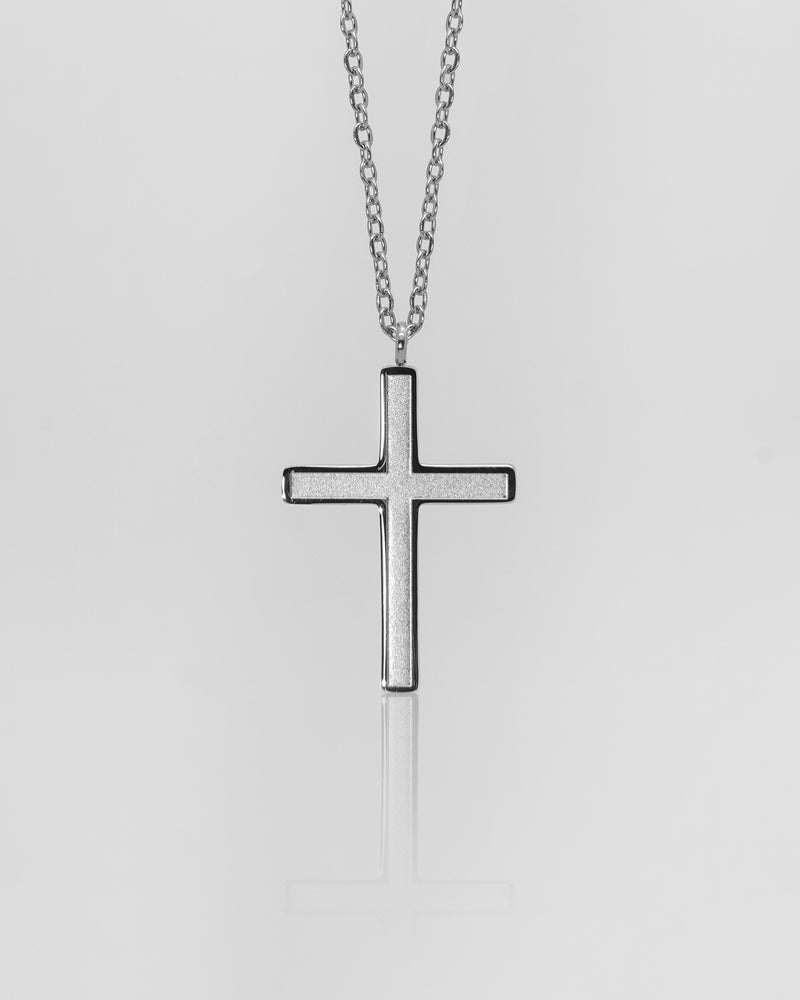 Croce - Cross Necklace (Silver)